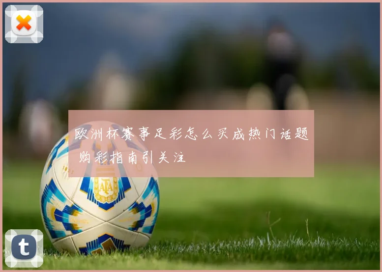 欧洲杯赛事足彩怎么买成热门话题 购彩指南引关注